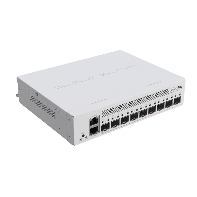 Комутатор MikroTik netFiber9 Cloud Router Switch CRS310-1G-5S-4S+IN
